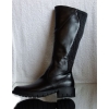 Kozaki ze skóry z szeroką cholewką 40-46 cm